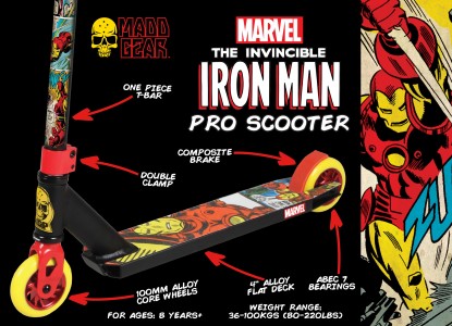 200-124-Marvel Iron Man Pro Scooter Packaging